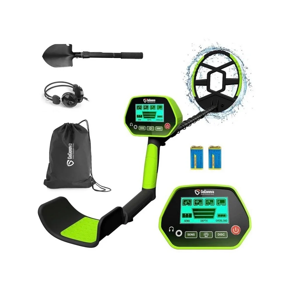 GoGonova Metal Detector for Adults & Kids, Kids Metal Detector, Waterproof Metal